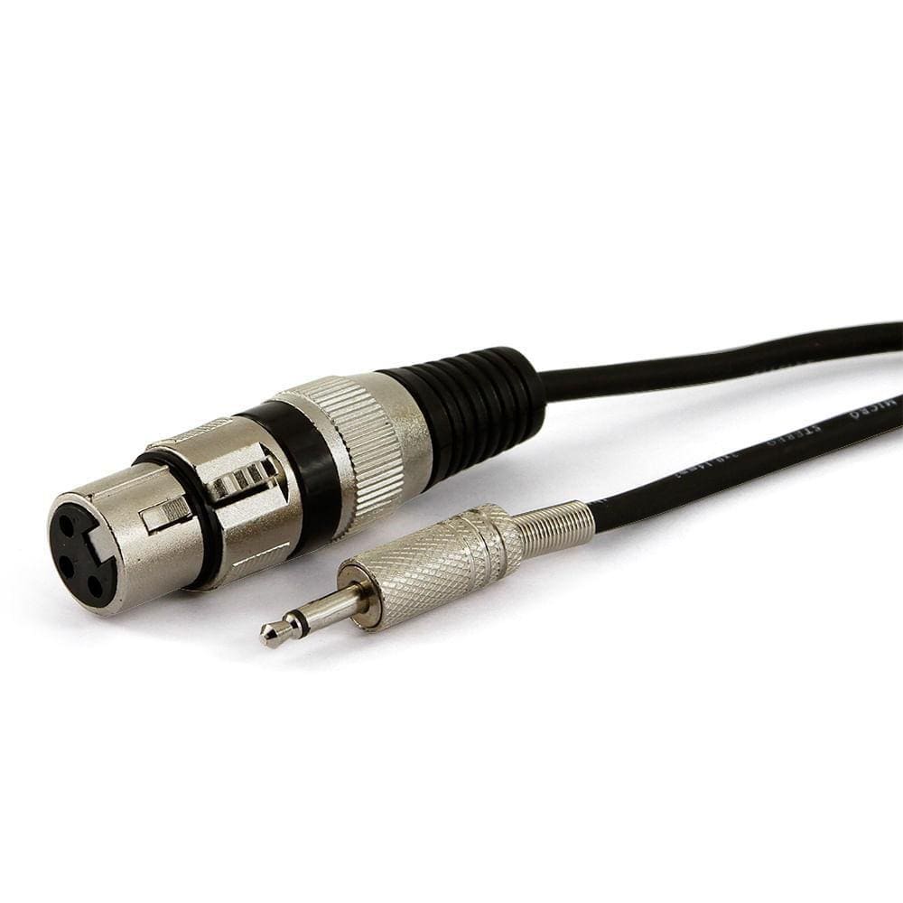 Cabo P2 Mono Para Xlr Femea - 8 Mt