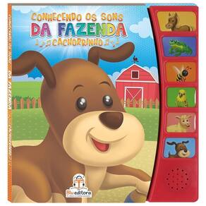 Livro Sonoro Fazenda: Cachorrinho - ISBN 978-65-87715-39-1