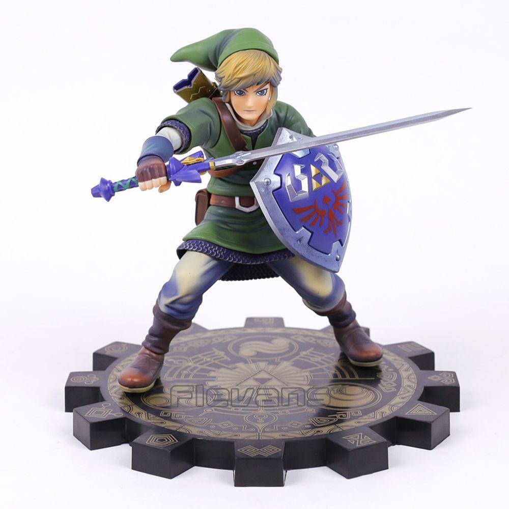 Action Figure Link The Legend Of Zelda Game Nintendo Estatua Boneco 22Cm