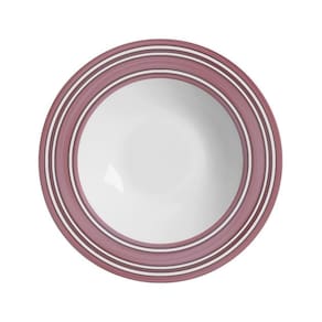 Conjunto 6 Pratos Fundo Milan Alleanza - 25cm Cerâmica
