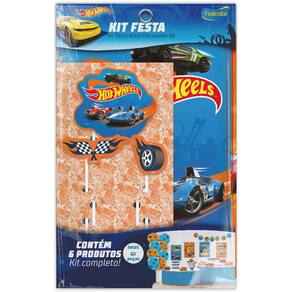 Kit Festa Pronta Hot Wheels 62 Peças