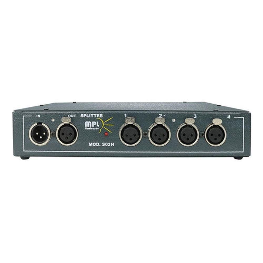 Splitter Dmx 1 Entrada 4 Saidas Mpls03H Mpl
