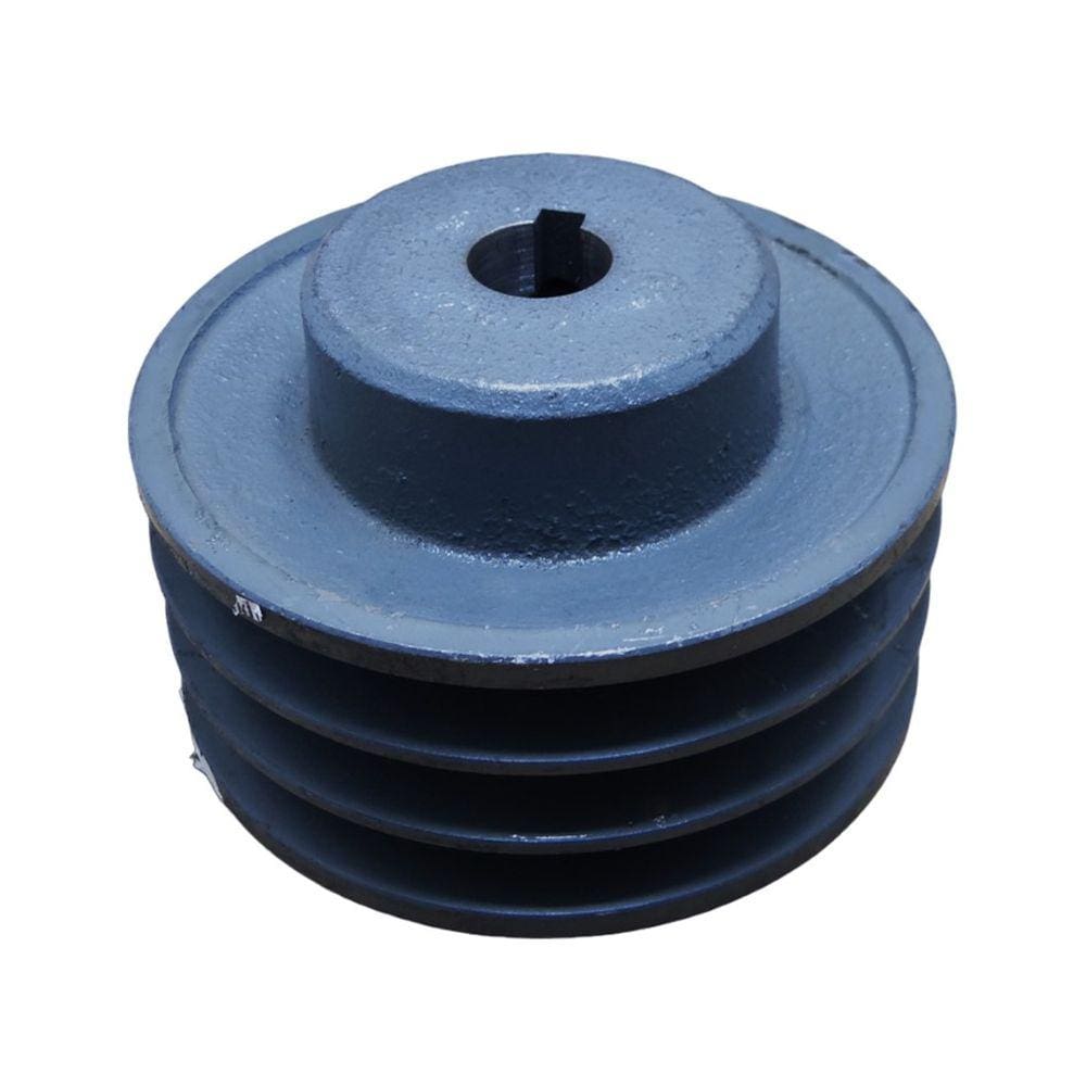 Polia De Ferro 4 1/2 115Mm 3A Com Furo 19Mm Chaveta 1/4 Wayne W700 30Pés Com Motor 7.5 Cv