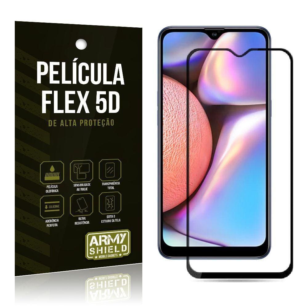 Película Flex 5D Cobre A Tela Toda Blindada Galaxy A10S