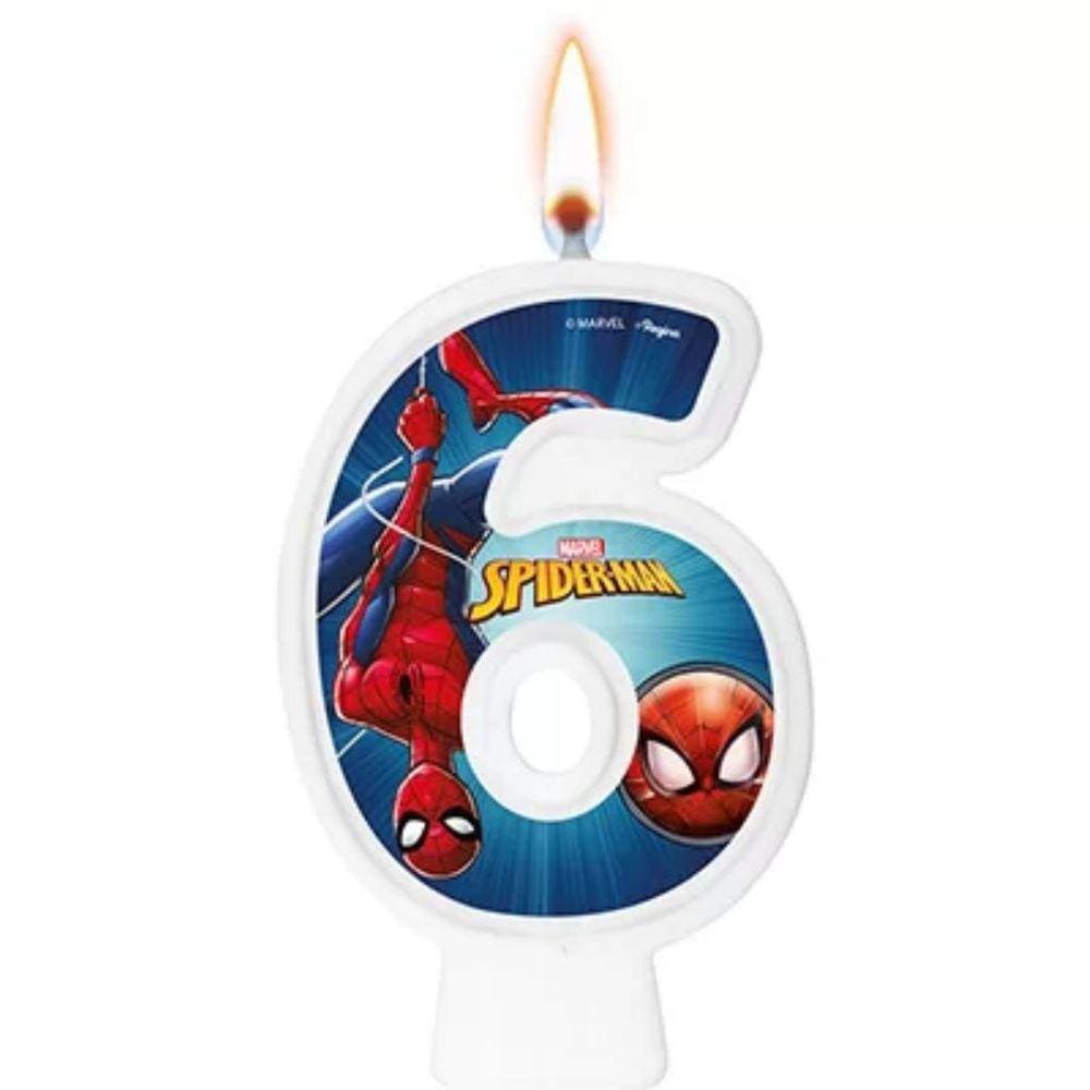 Vela Do Homem Aranha Número 6
