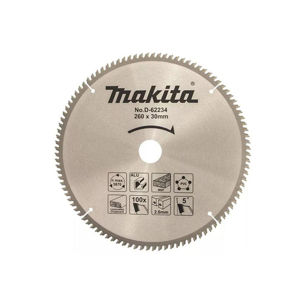 Lamina de Serra Makita TCT 260MMx30MM 100 Dentes