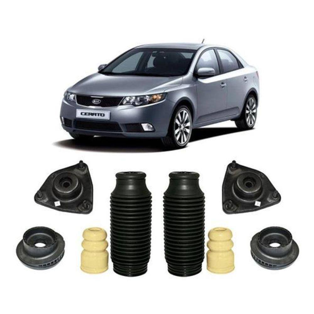 Par Kit Coxim Amortecedor Dianteir Kia Cerato 09 10 11 12 13