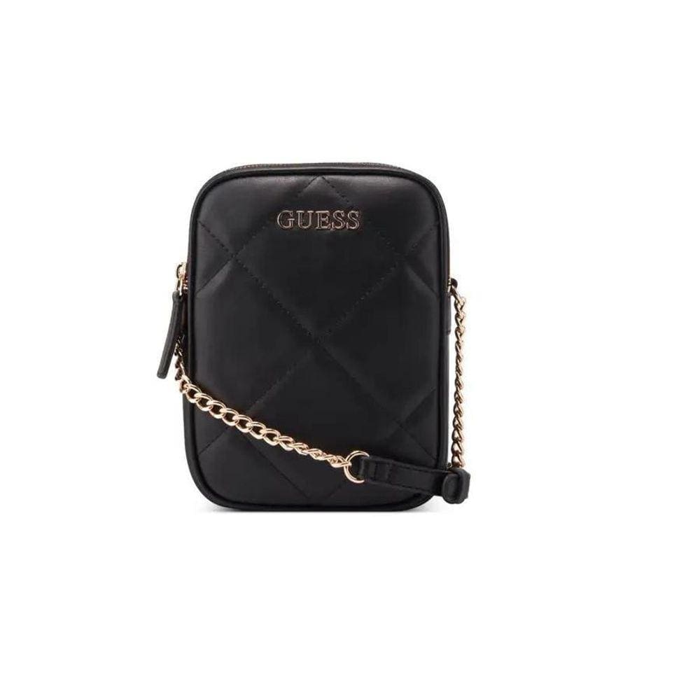 Bolsa Guess Quincey Alça Dourada 19x14,5x6cm