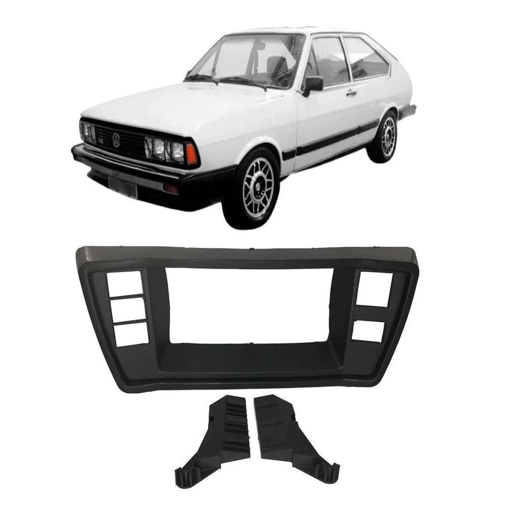 Moldura Painel Velocímetro Passat 1985 a 1989 Preto