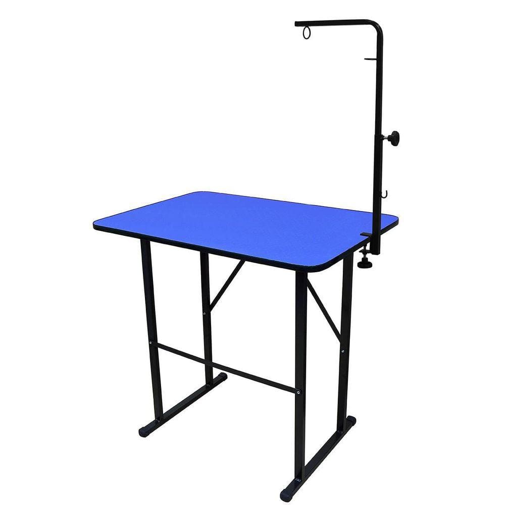 Mesa De Tosa Sem Prateleira Com Girafa Pet Shop Azul