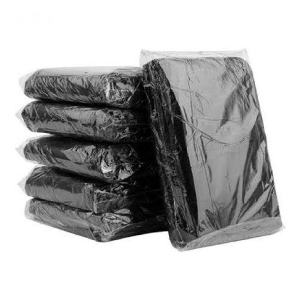 Saco De Lixo 20 Litros Reforçado Preto, Pacote 1kg C-30 Und. preto