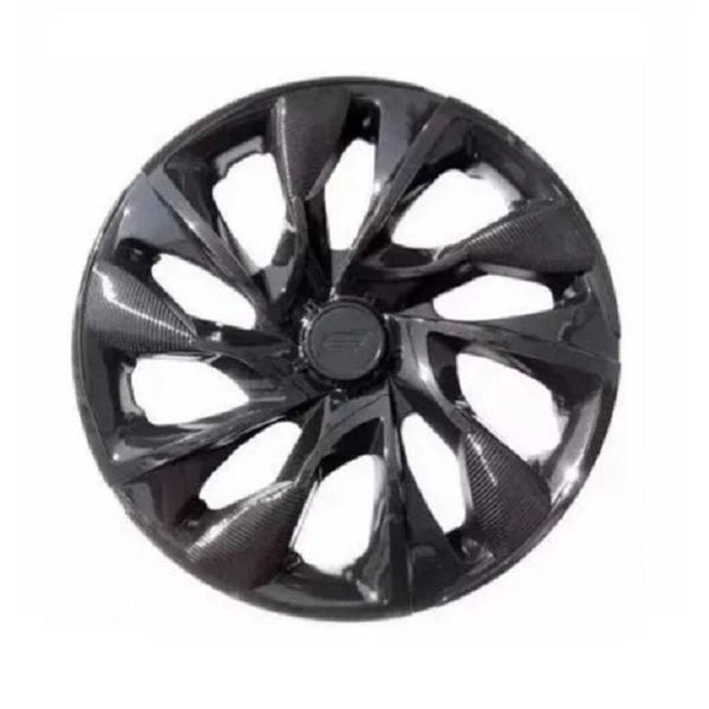 Jogo 4 Calotas 14 Universal Elitte Ds4 Black 4/100 4/108
