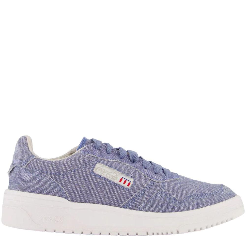 Tênis Feminino Casual Dia a Dia Coca Cola March Twill Cc2307