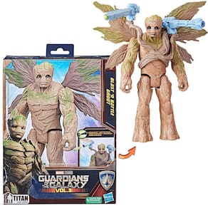 Boneco Blast N Battle Groot Guardiões Da Galáxia 30Cm Hasbro