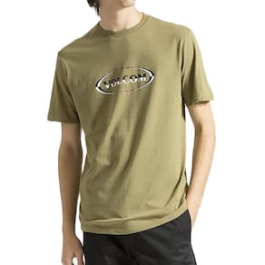 Camiseta Volcom Cleen SM24 Masculina Verde Militar