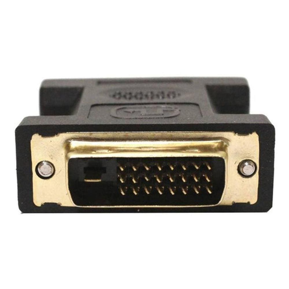 Adaptador Conversor Dvi Macho X Hdmi Fêmea Icabos 8cm 24+1