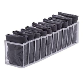 Colméia Organizadora Pvc Transparente Com 10 Divisões - 10X40X10 Cm