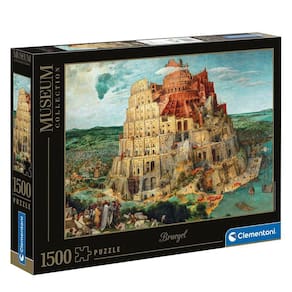 Puzzle 1500 Peças Torre De Babel - Bruegel - Clementoni