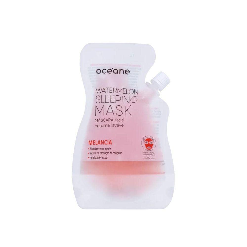 Máscara Facial Océane Watermelon - Hidratação 4x