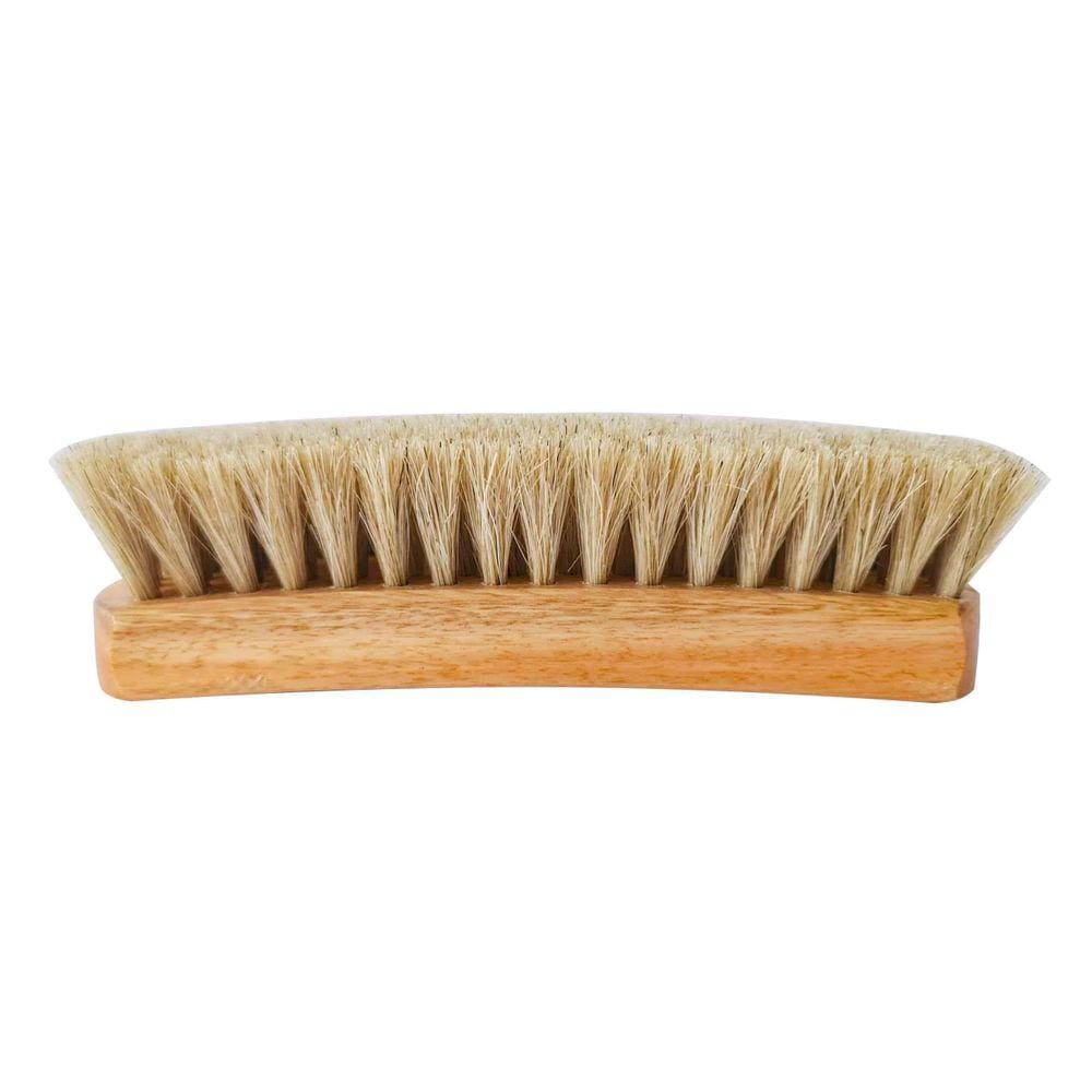 Escova Para Sapatos Engraxar Pêlo Natural E Macio