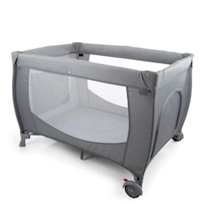 Berço/Portátil Stelle Infanti Grey Light Bolsa Transporte+Mosquiteiro+Bolso lateral