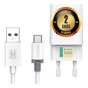 Carregador Turbo Samsung Galaxy - Cabo + Fonte 4.0