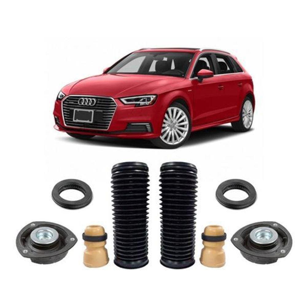 Par Kit Batente Dianteiro Audi A3 Sportback 2014 2015 2016