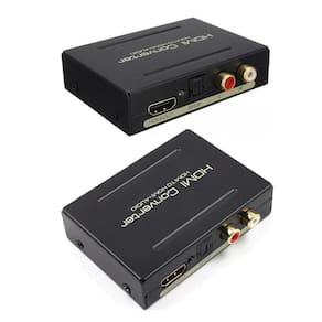 Hdmi Hdmi Audio Splitter Spdif Óptica + Rca L/R E Extrator