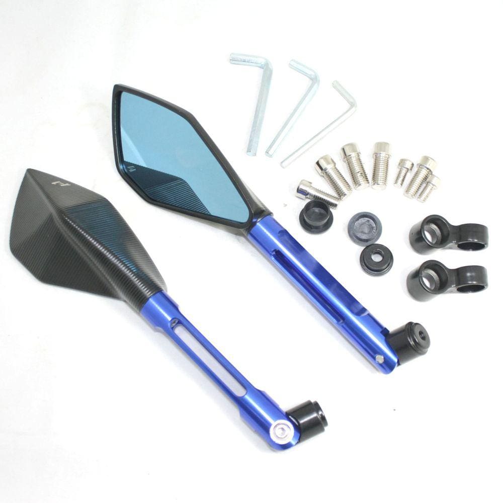 Retrovisor Esportivo Twins Azul XTZ Lander 250 2007 á 2023