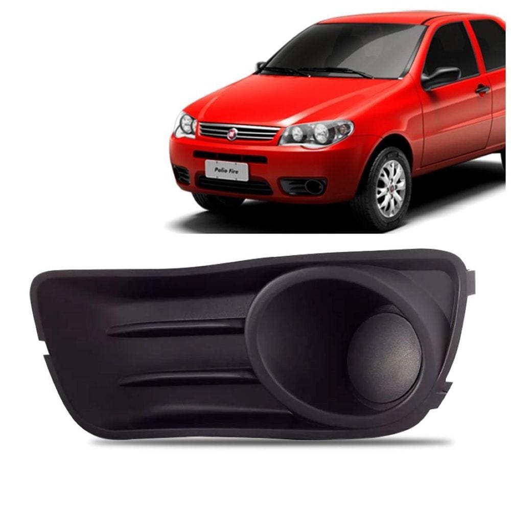 Moldura Grade Milha Palio Way Economy 2008 A 2016 Sem Furo