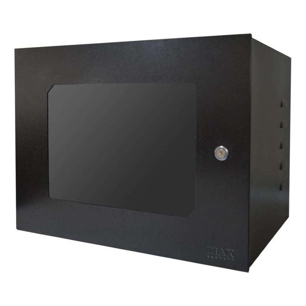 Mini Rack 19” 08u x 350mm Acr Max Eletron Preto 3046