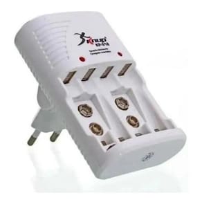 Carregador Bivolt AA/AAA/9V Recarregável - Knup KP-512