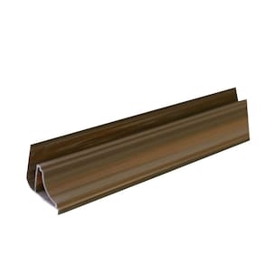 Meia Cana PVC 8mmx38mmx3m Bariri - caixa com 5 Peças - Imbuia