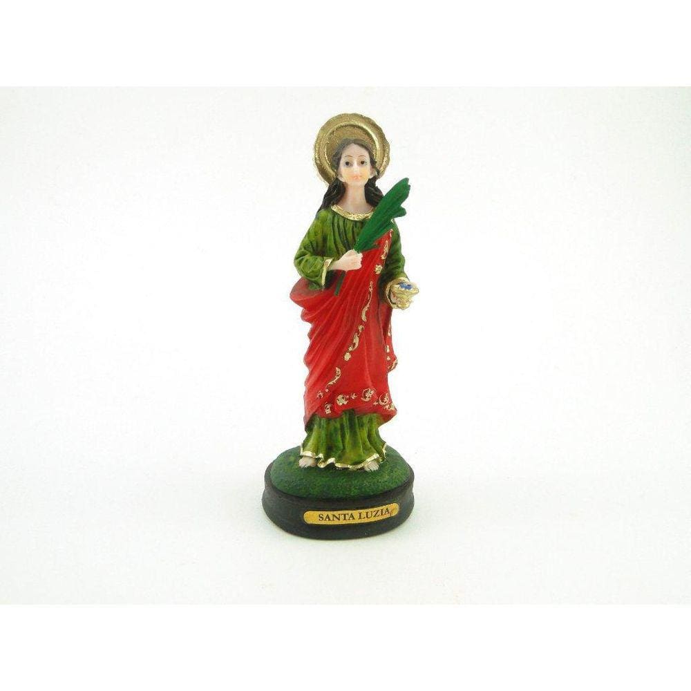 Imagem Santa Luzia Resina 15 Cm