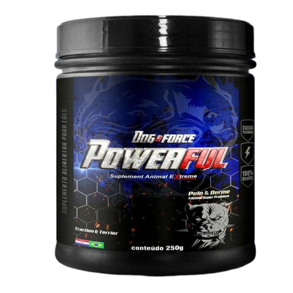 Suplemento Cachorro Powerful Pelo & Derme 250G 1 Pote