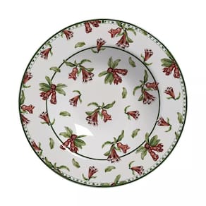 Conjunto de 6 Pratos Fundo Romã Alleanza Coup 25cm