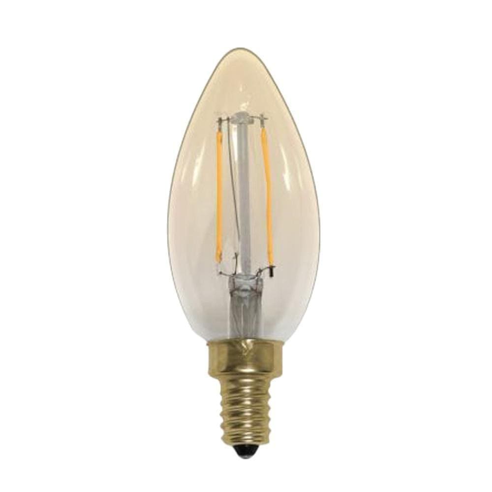 Lâmpada Vela Led Filamento 2W 2200K Retrô Vintage Opus