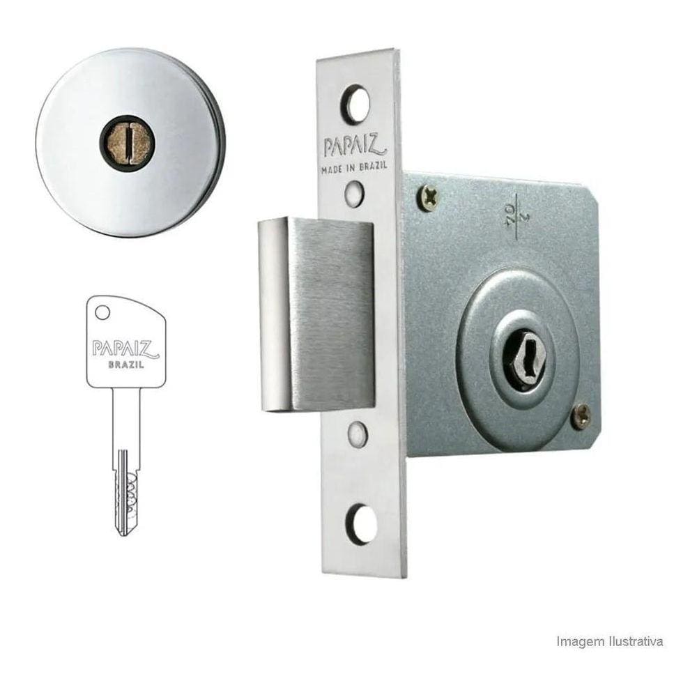 Trava De Segurança Tetra Papaiz 140 R68 Acetinado - 72400