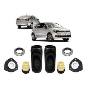 Par Kit Batente Suspensão Dianteira Polo 2011 2012 2013 2014
