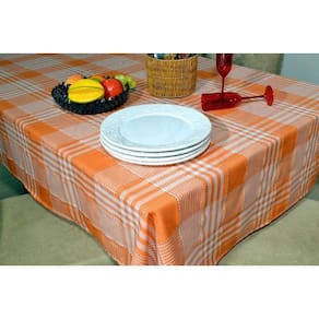 Toalha de Mesa Picnic - Laranja Listras