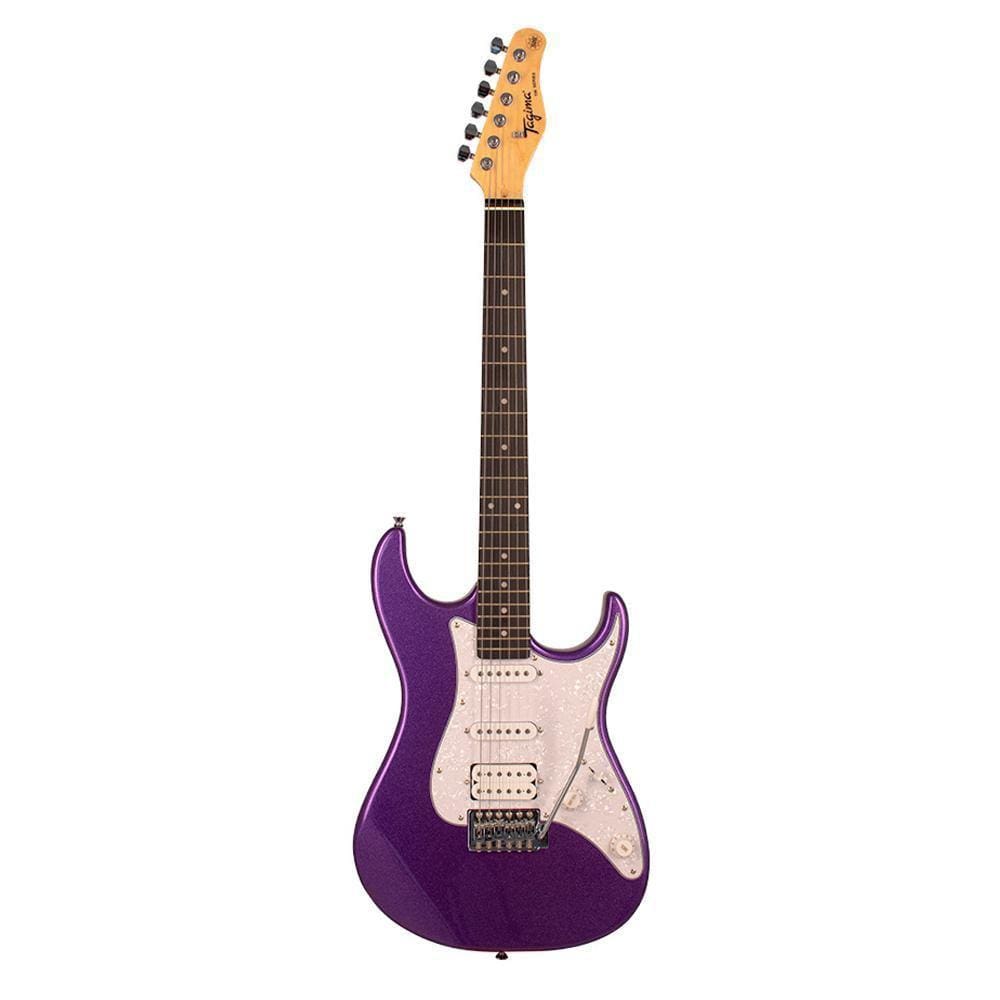 Guitarra Tagima Tg520 Metallic Purple Woodstock Regulada