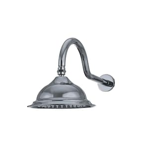 Ducha Chuveiro Redondo Retrô Inox 20Cm Coari Pingoo.casa - Prata