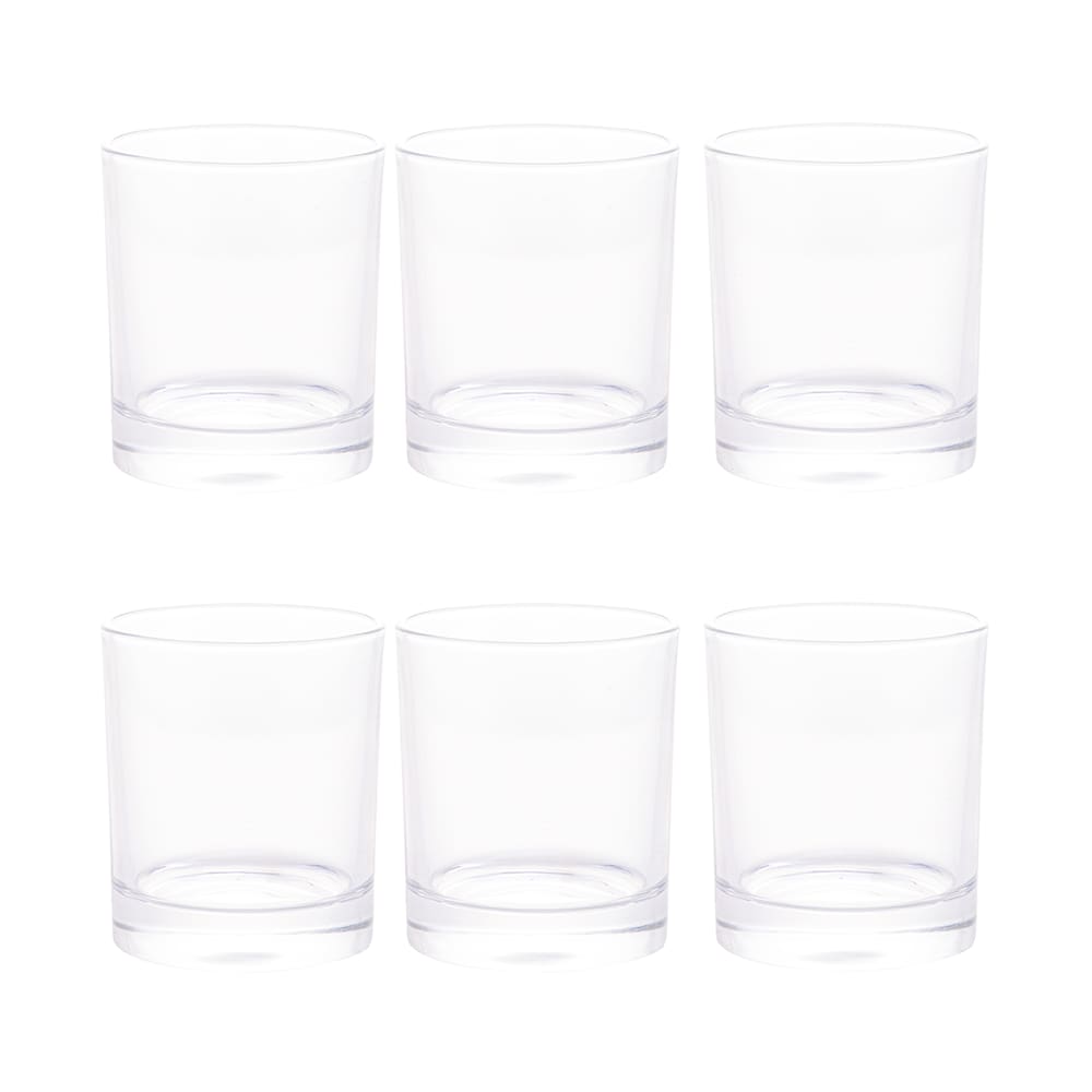Jogo 6 Copos de Cristal Wolff 350ml para Whisky