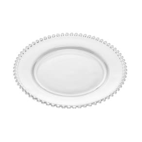 Prato de Cristal Wolff Linha Pearl 28cm