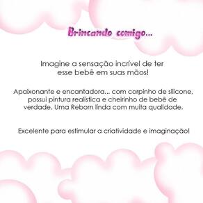 Bebê Reborn Boneca Loira 100% Silicone + Acessórios Luxo