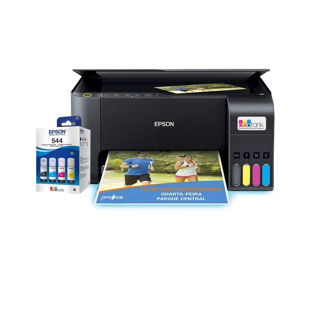 Kit Impressora Multifuncional Epson L3250 + Refil Tinta T544