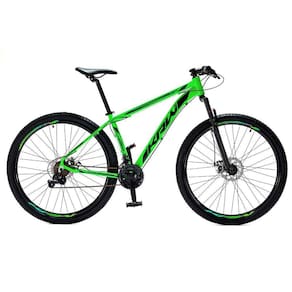 Bicicleta Aro 29 Krw Alumínio 21 Velocidades Freio a Disco Suspensão dianteira Mountain Bike S3