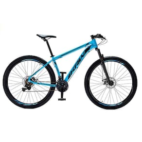 Bicicleta Aro 29 Krw Alumínio 21 Velocidades Freio a Disco Suspensão dianteira Mountain Bike S3