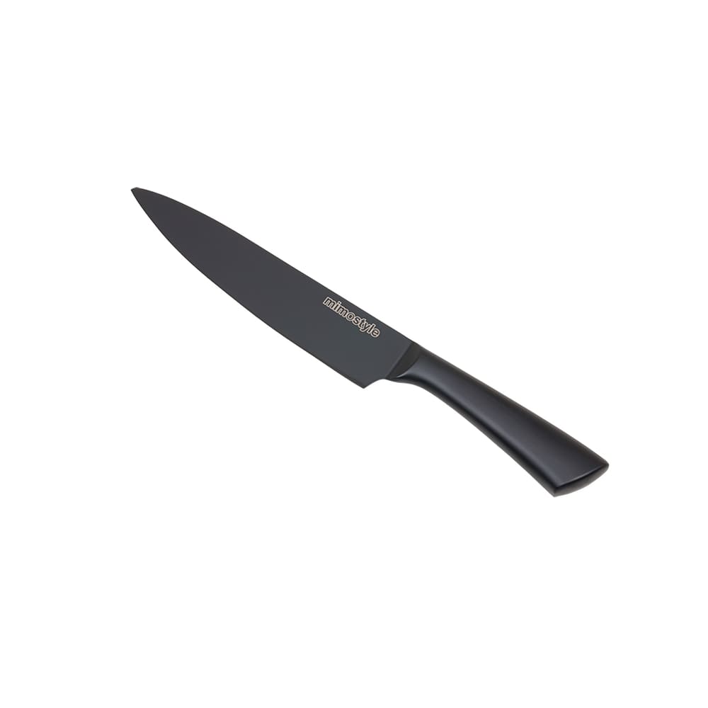 Faca Chefe Inox Premium Black 8” Mimo Style AC21054