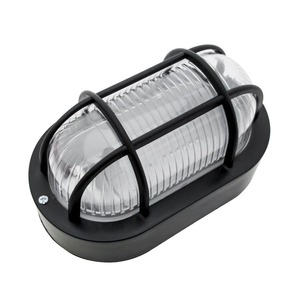 2X Arandela Tartaruga Poptem Prisma Preta